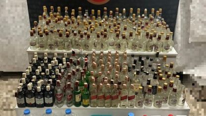 Eskişehir'de kaçak ve sahte alkol operasyonunda 3 zanlı yakalandı