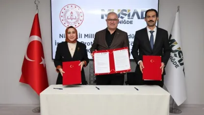 MÜSİAD Niğde Şubesi ile İl Milli Eğitim Müdürlüğü arasında işbirliği protokolü imzalandı