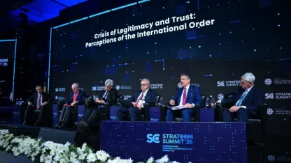 STRATCOM Zirvesi'nde "Meşruiyet ve Güven Bunalımı: Uluslararası Düzene Yönelik Algılar" paneli düzenlendi