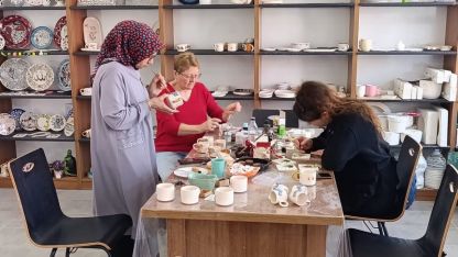 Nallıhan'daki ADEM'de 230 kadın kurslara katılıyor