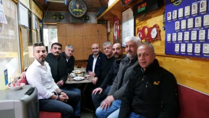 AK Parti Eskişehir İl Başkanı Albayrak'tan taksici esnafına ziyaret