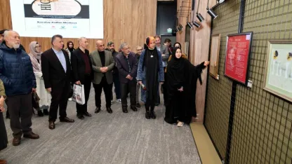 Konya'da kaligrafi sergisi açıldı