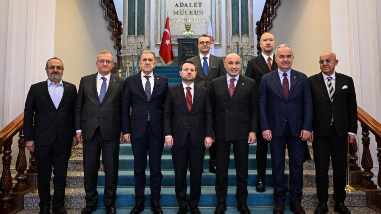 Adalet Bakanı Gürlek, Türkiye İhracatçılar Meclisi heyetini kabul etti: