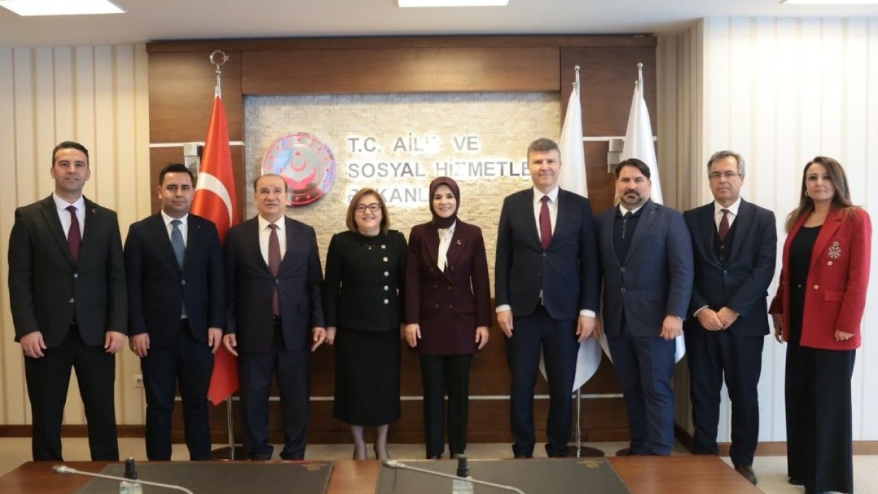 Aile ve Sosyal Hizmetler Bakanlığı ile Gaziantep Büyükşehir Belediyesi arasında işbirliği protokolü imzalandı