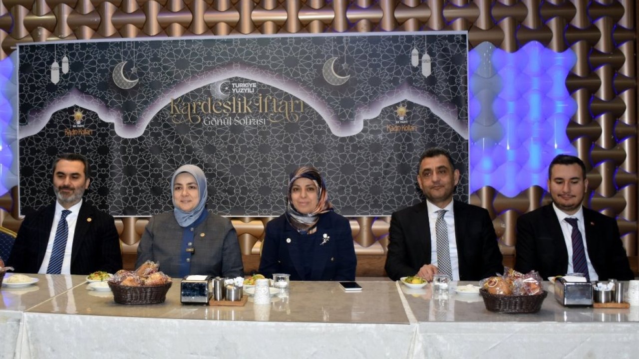 AK Parti Genel Merkez Kadın Kolları Başkanı Ercan, Kırıkkale'de iftar programında konuştu: