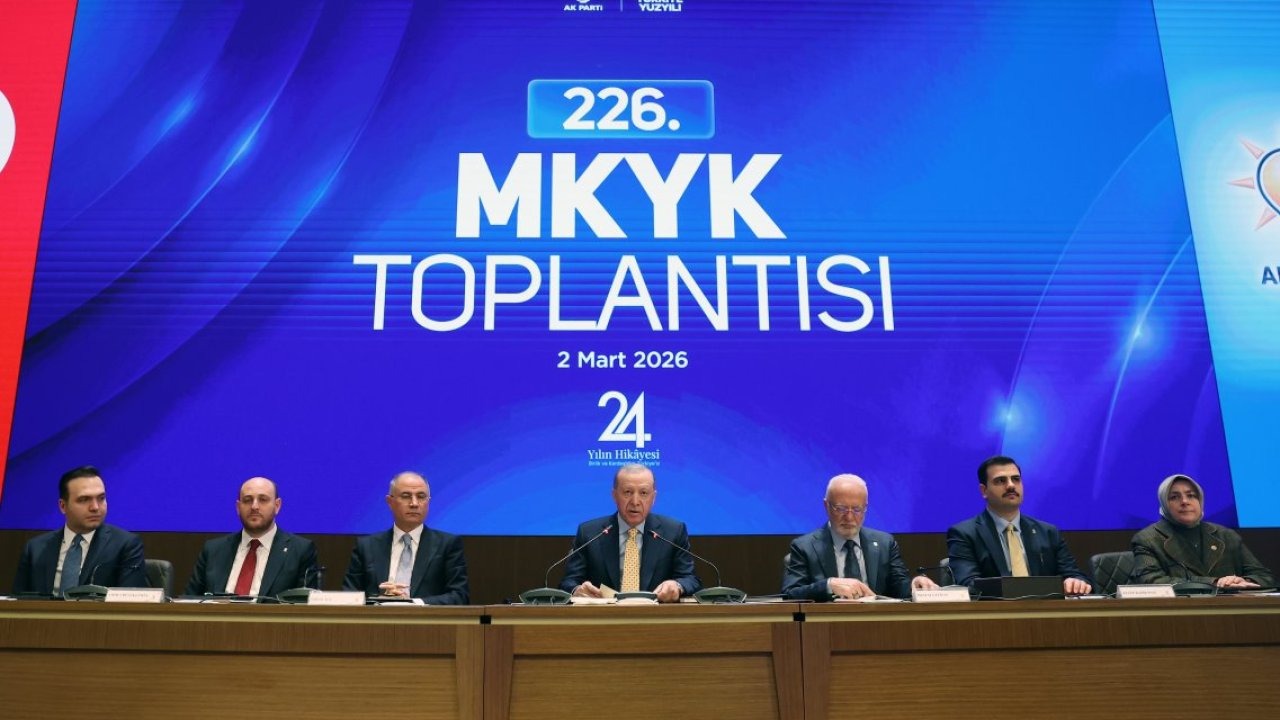 AK Parti MKYK Toplantısı başladı