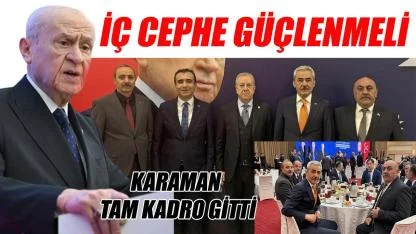 Bahçeli: İç cephe güçlenmeli