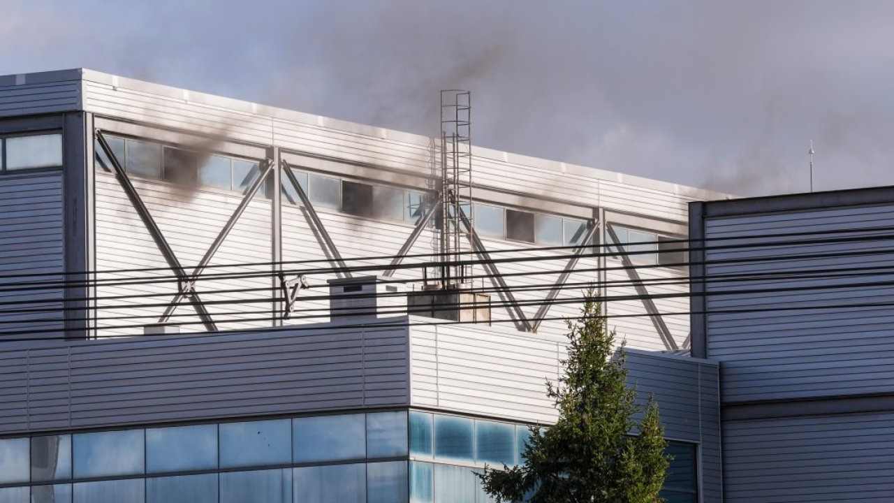 Başkentte bir basım merkezinde çıkan yangın kontrol altına alındı