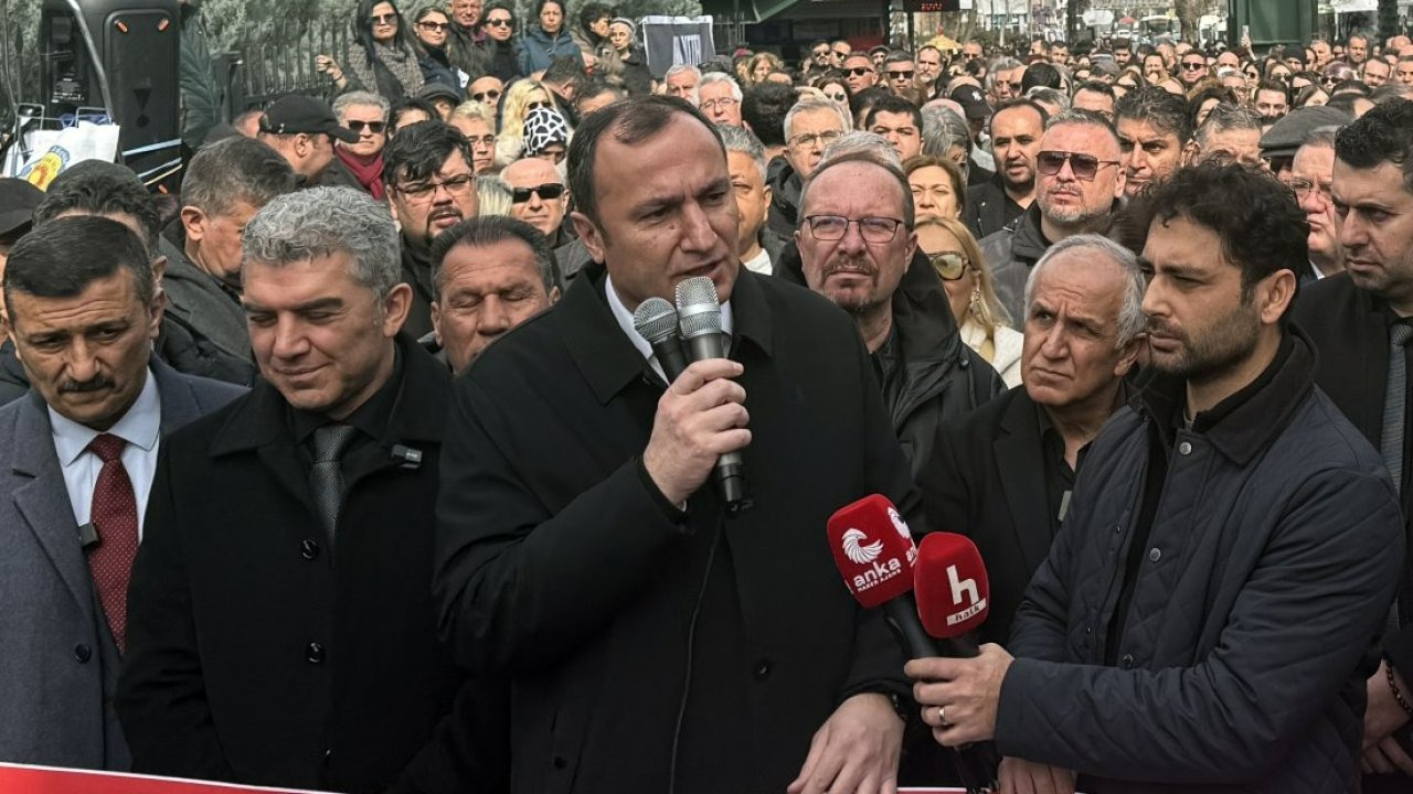 Başkentte, bir öğretmenin İstanbul'da öldürülmesi protesto edildi