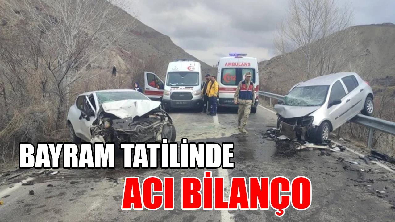 Bayram tatilinde acı bilanço