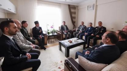 Bayramda gönüllere dokunan ziyaret