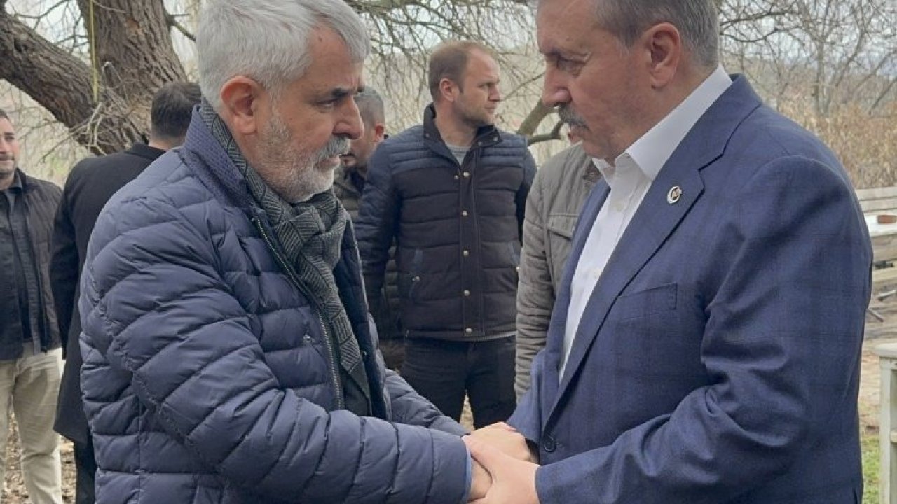 BBP Genel Başkanı Destici, Eskişehir'de cenaze törenine katıldı