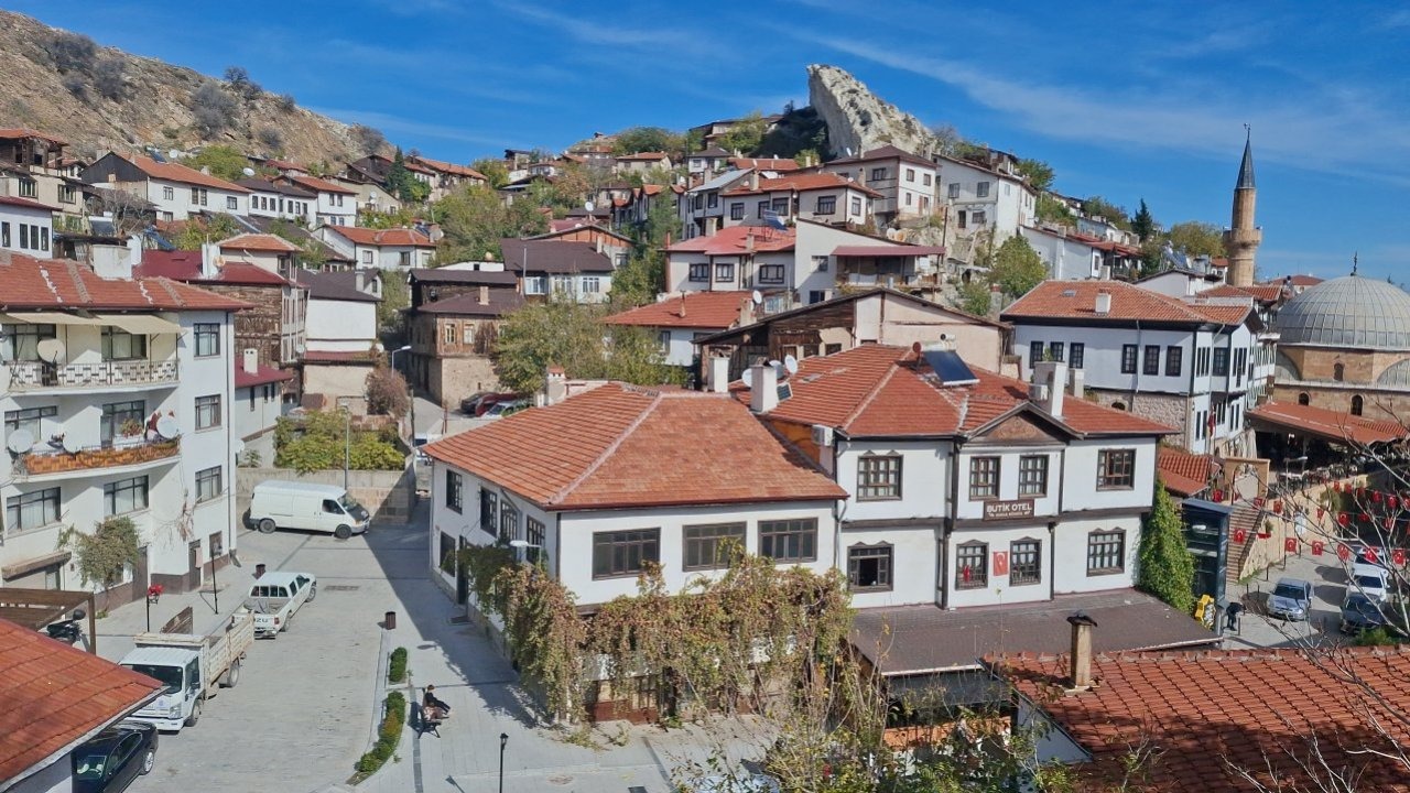 Beypazarı'nda ziyaretçi yoğunluğu yaşandı