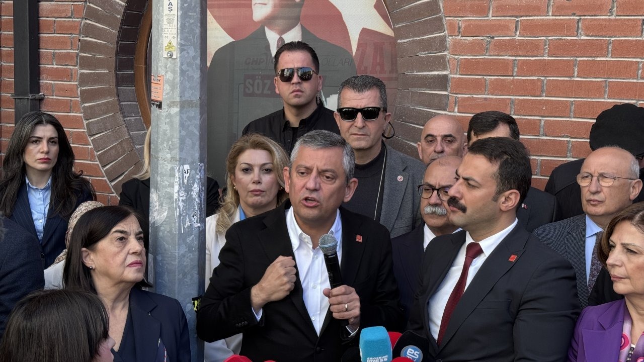 CHP Genel Başkanı Özel, Eskişehir'de konuştu: