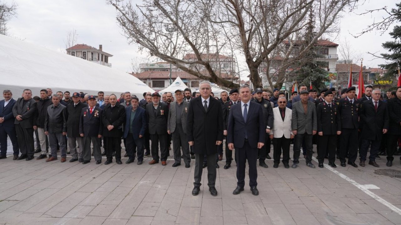 Çubuk'ta Çanakkale Deniz Zaferi'nin yıl dönümü kutlandı