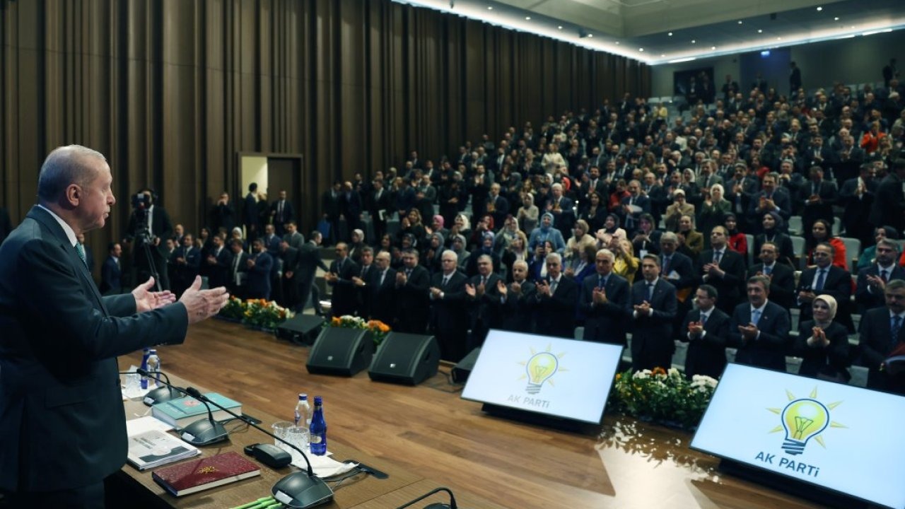 Cumhurbaşkanı Erdoğan, AK Parti Genişletilmiş İl Başkanları Toplantısı'nda konuştu: (1)