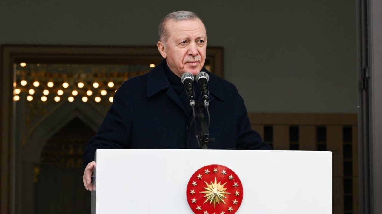 Cumhurbaşkanı Erdoğan, Hacı İbrahim Demir Camisi Açılış Programı'nda konuştu: