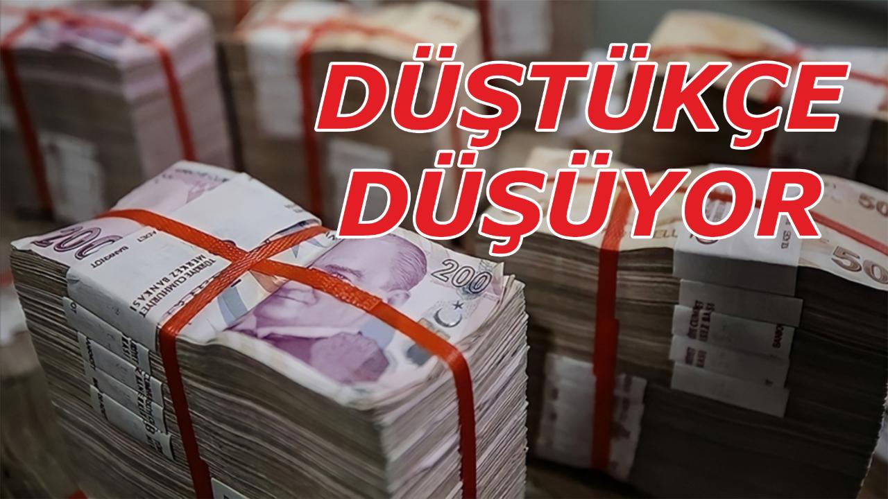 Düştükçe düşüyor