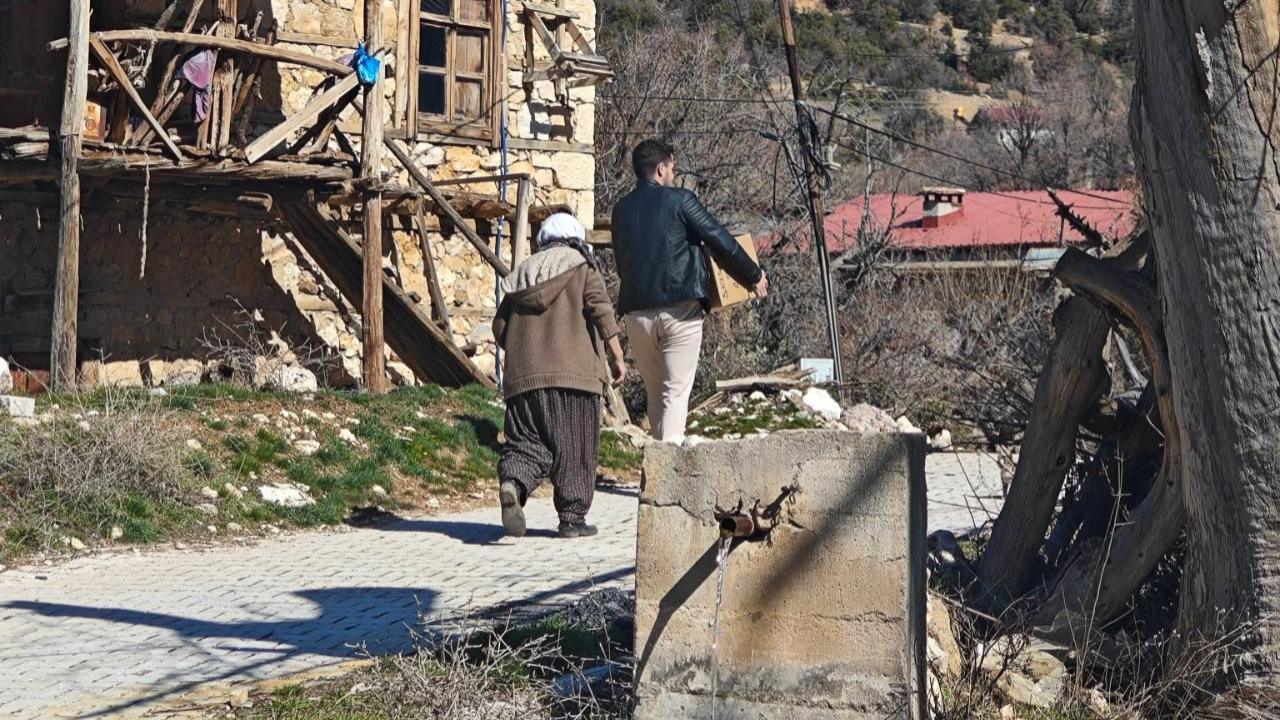 Ermenek’te yardımlar sahiplerine ulaştı