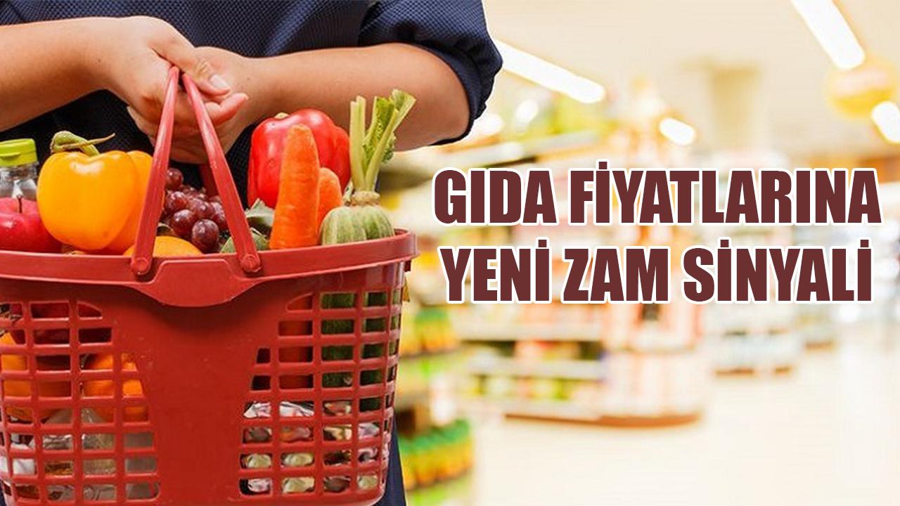 Gıda fiyatlarına yeni zam sinyali
