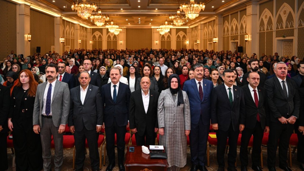 HAK-İŞ Genel Başkanı Arslan, Uluslararası Kadın Emeği Buluşması'nda konuştu: