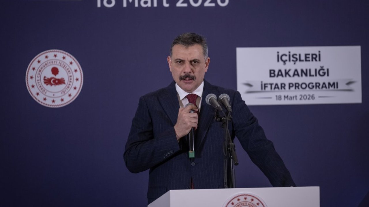 İçişleri Bakanı Çiftçi, Bakanlık personeliyle iftarda buluştu