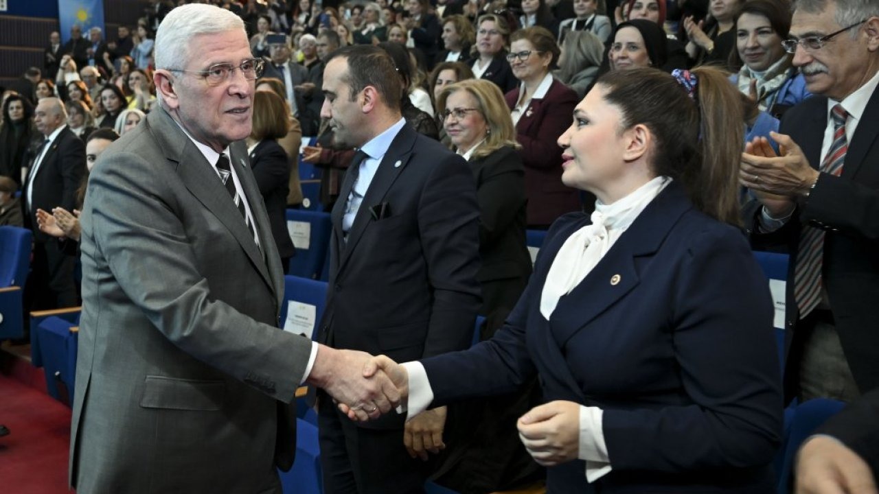 İYİ Parti Genel Başkanı Dervişoğlu, partisinin "Kadın, Hayat ve Adalet" panelinde konuştu: