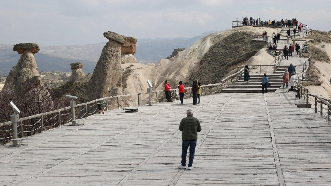 Kapadokya bayram tatilinde yerli turistleri ağırlamaya hazırlanıyor