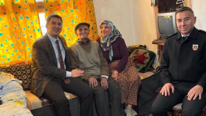 Karaman'da 100 yaş sevinci