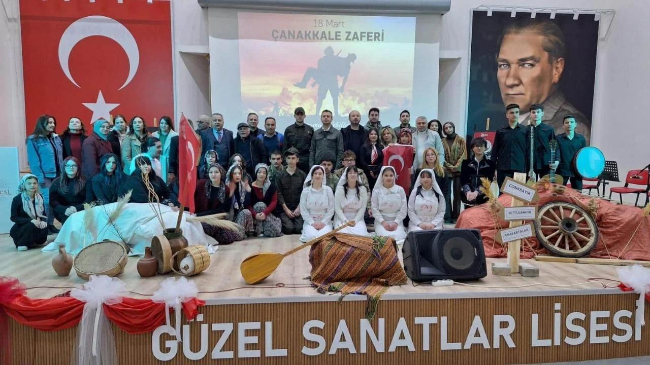 Karaman'da gurur dolu anma programı