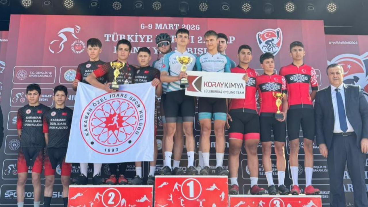 Karaman’ın pedalları Dalaman’da parladı