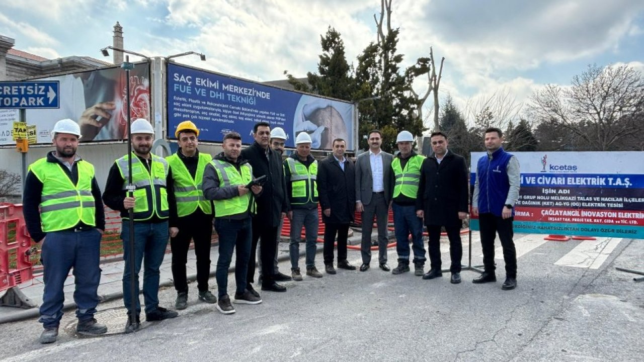 Kartal Kavşağı projesinde elektrik altyapı çalışmaları başladı