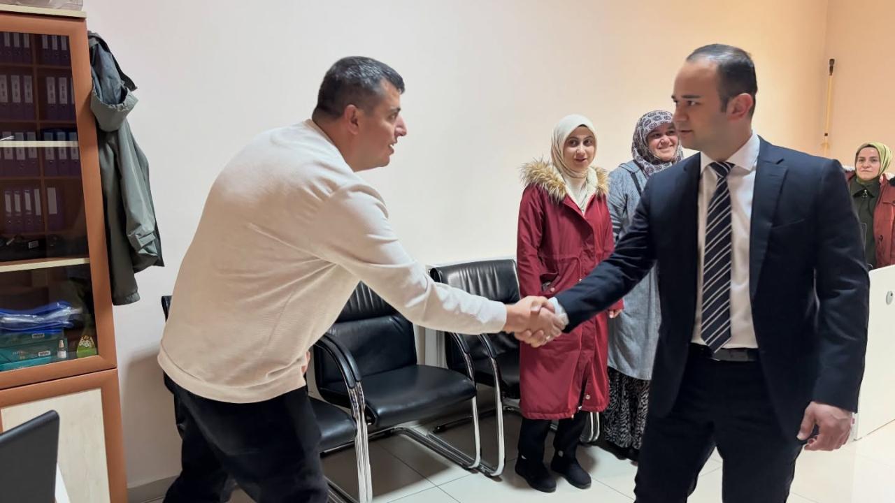 Kaymakam Mert Açar’dan bayram ziyaretleri