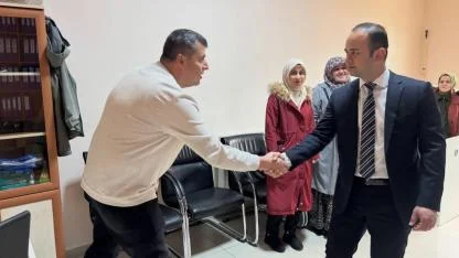 Kaymakam Mert Açar’dan bayram ziyaretleri