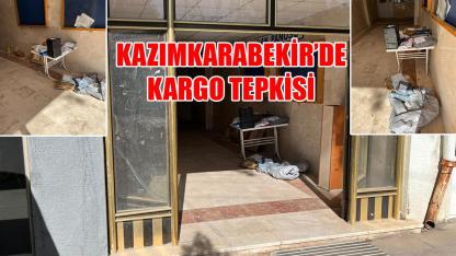 Kazımkarabekir’de kargo tepkisi