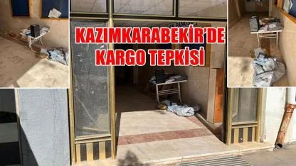 Kazımkarabekir’de kargo tepkisi