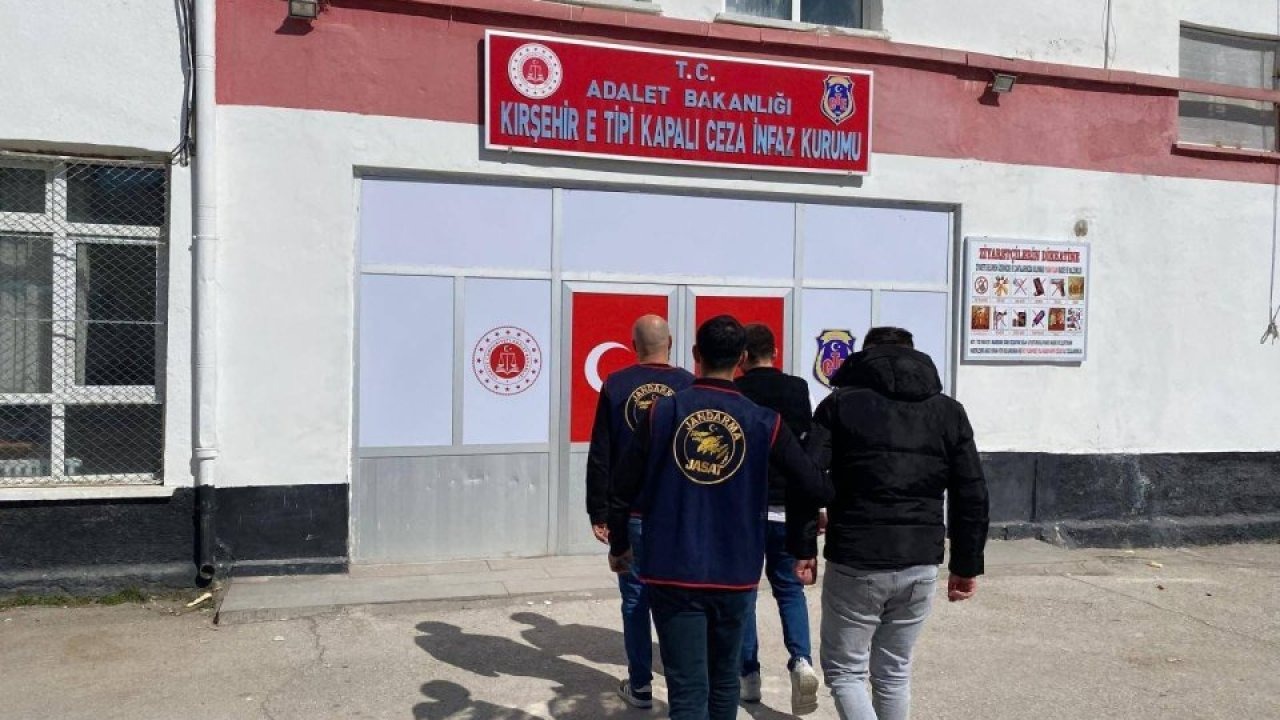 Kırşehir'de 2 firari hükümlü yakalandı