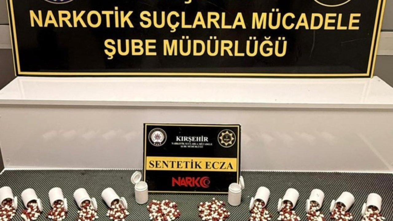 Kırşehir'de uyuşturucu operasyonunda 1 zanlı tutuklandı