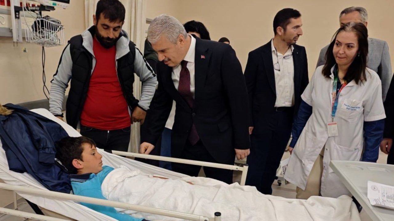 Konya'da öğrenci servisi ile belediye otobüsü çarpıştı, 26 kişi yaralandı