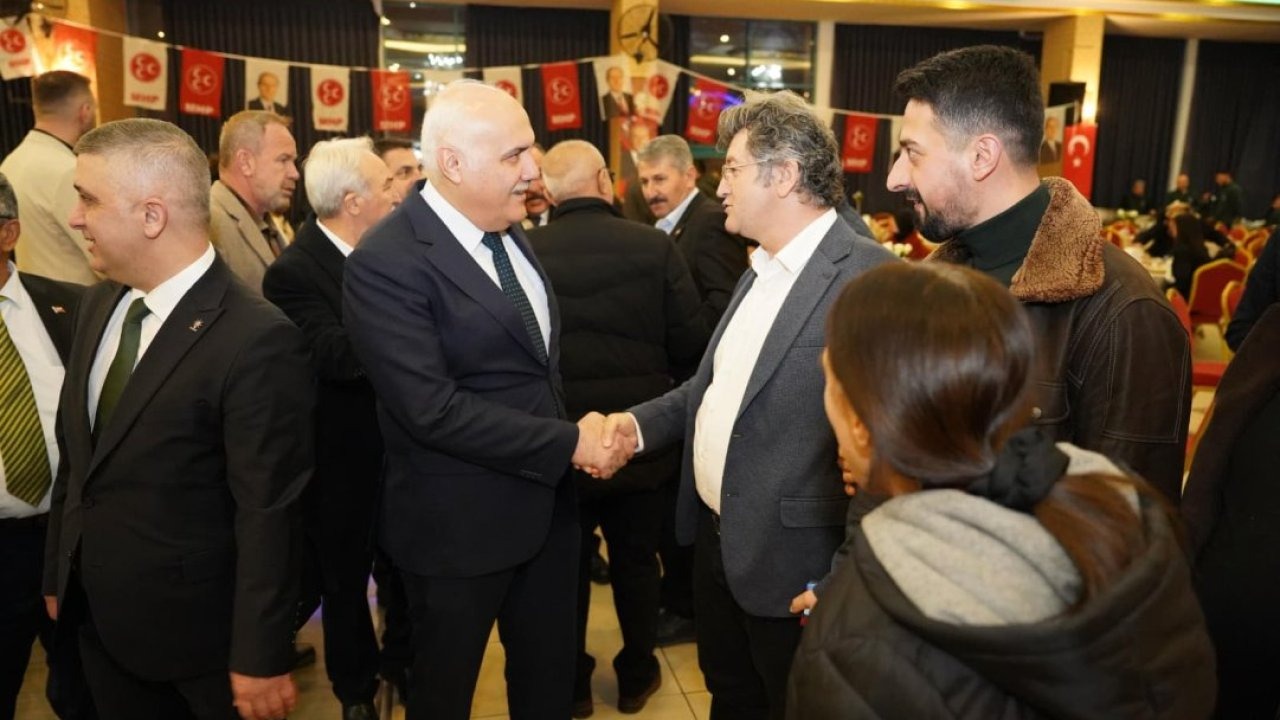 MHP Kızılcahamam İlçe Başkanlığınca iftar programı düzenlendi