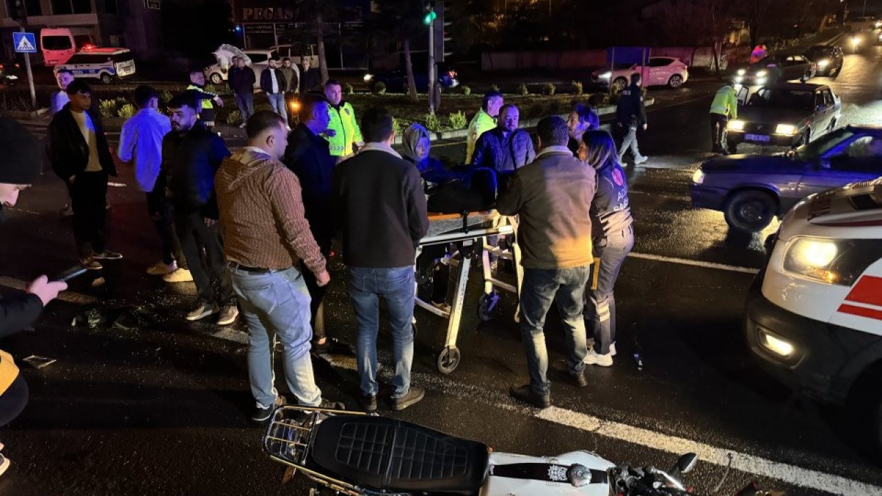 Nevşehir'de motosiklet ve otomobilin karıştığı kazada 3 kişi yaralandı