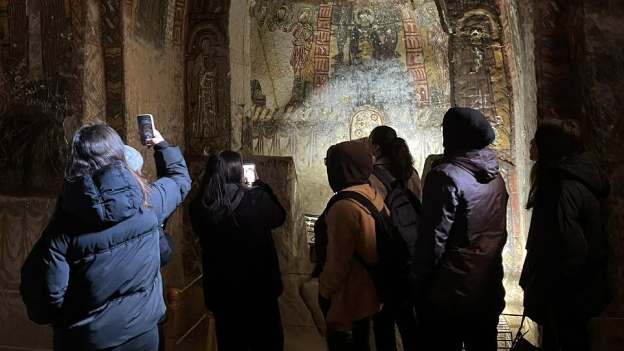 NEVÜ öğrencileri ve akademisyenler Ihlara Vadisi'ni keşfetti
