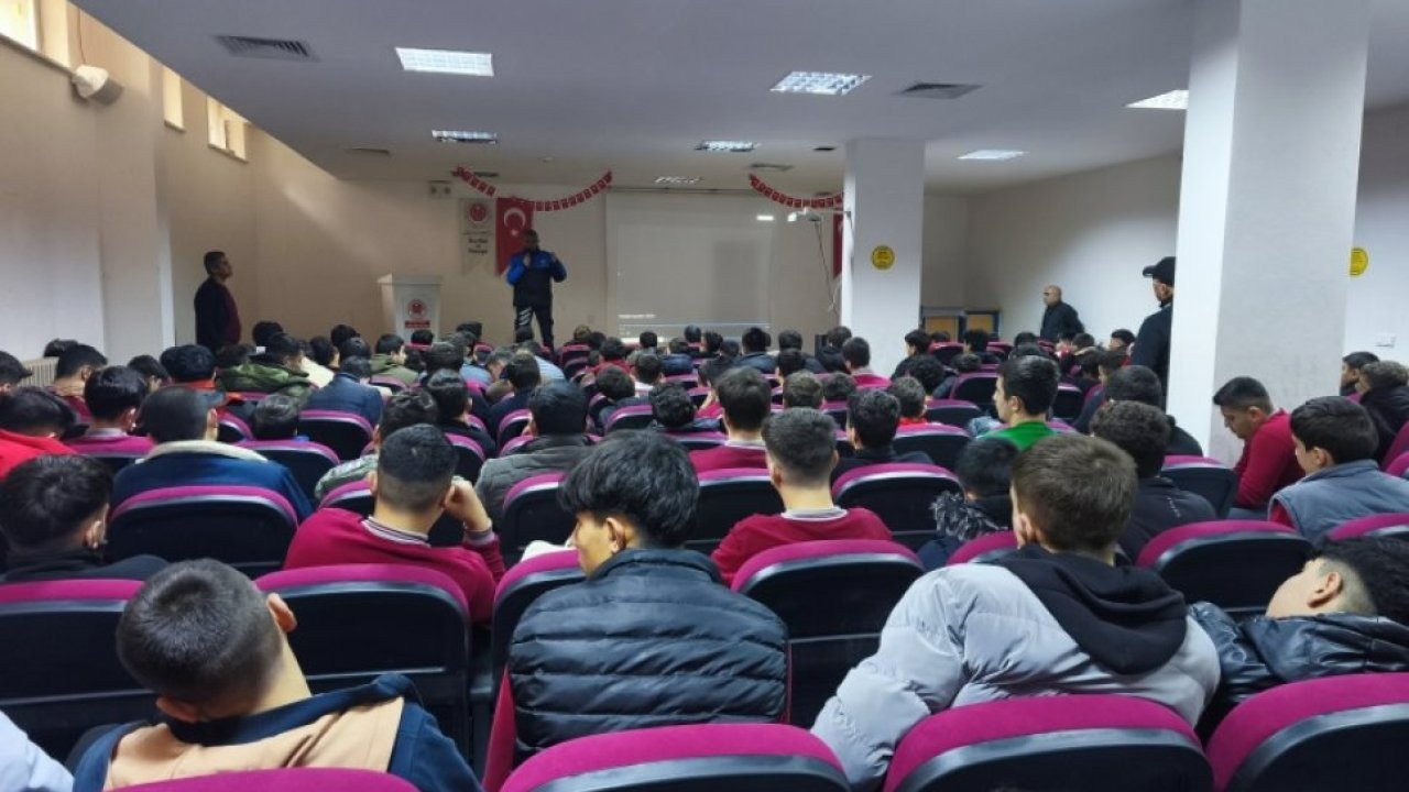 Niğde'de dolandırıcılık ve sahtecilik konularında bilgilendirme yapıldı