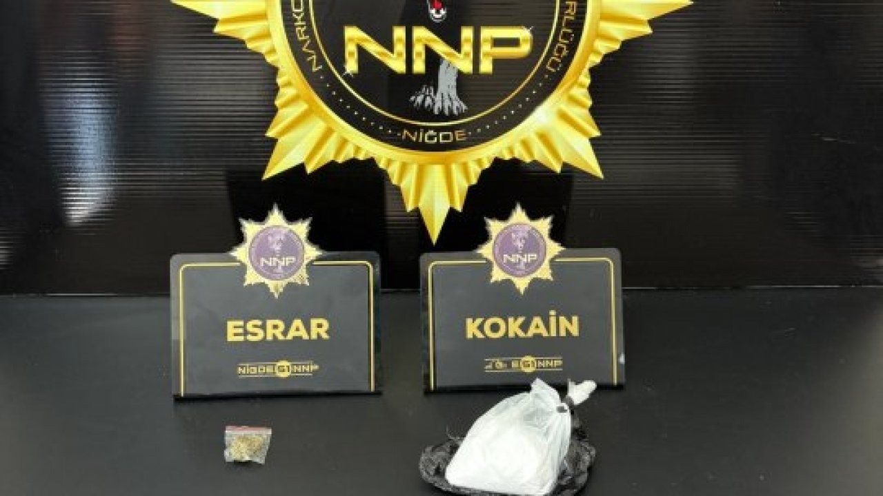Niğde'de uyuşturucu operasyonlarında yakalanan 3 zanlı tutuklandı