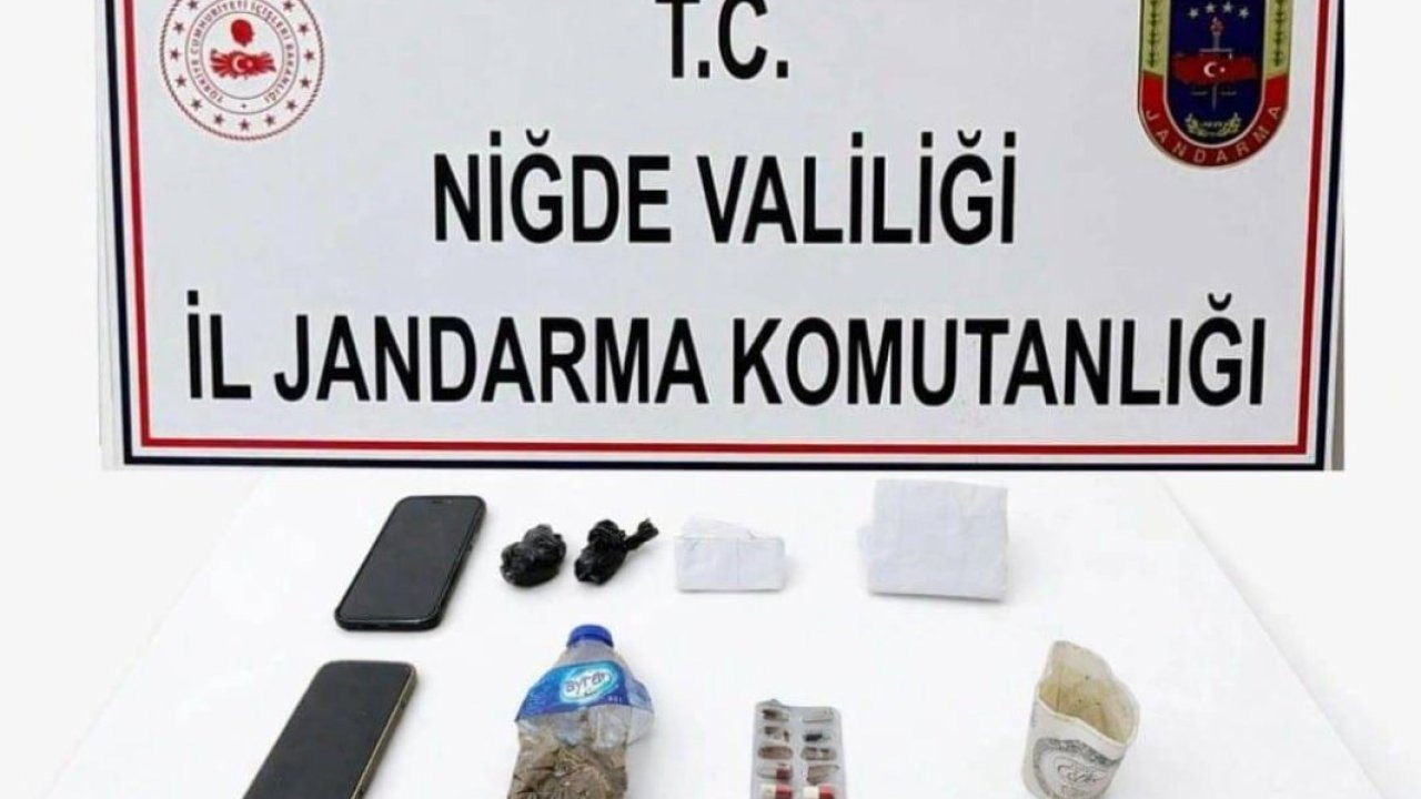 Niğde'de uyuşturucu operasyonunda 2 zanlı yakalandı