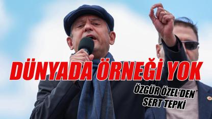 Özgür Özel: Dünyada örneği yok