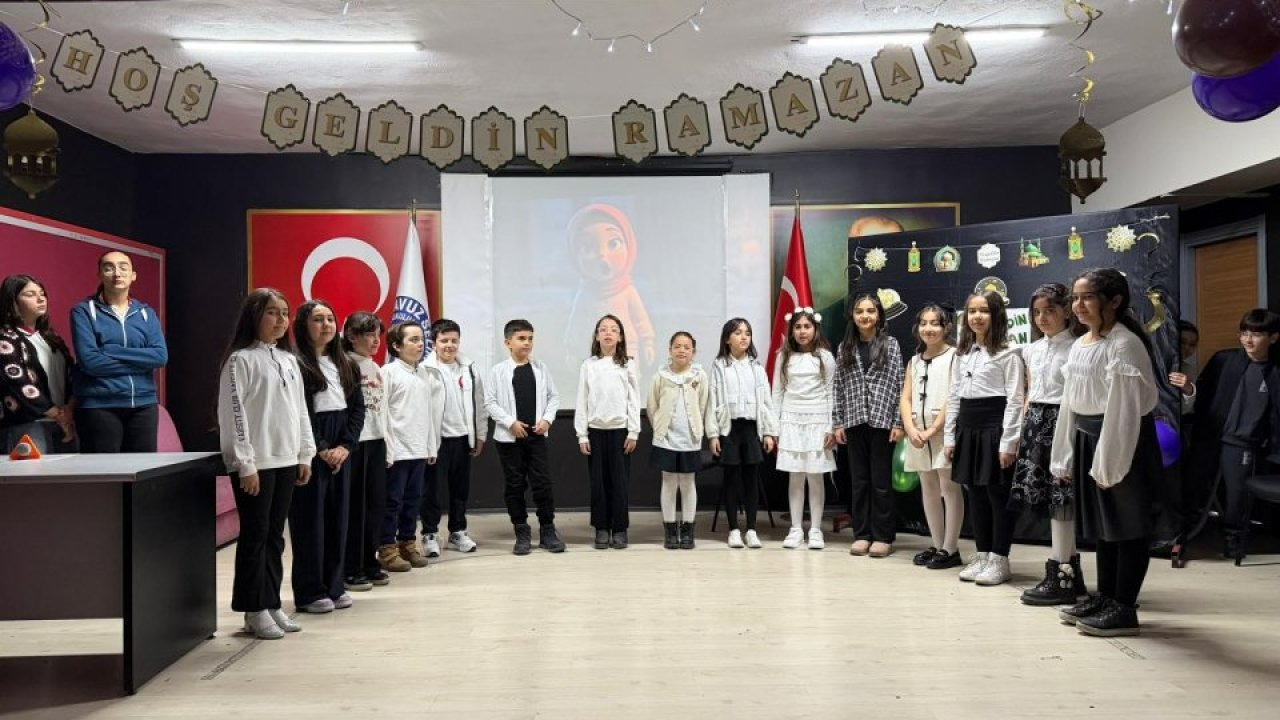 Sivas Yavuz Selim İlk ve Ortaokulu'nda geleneksel ramazan şenliği yapıldı