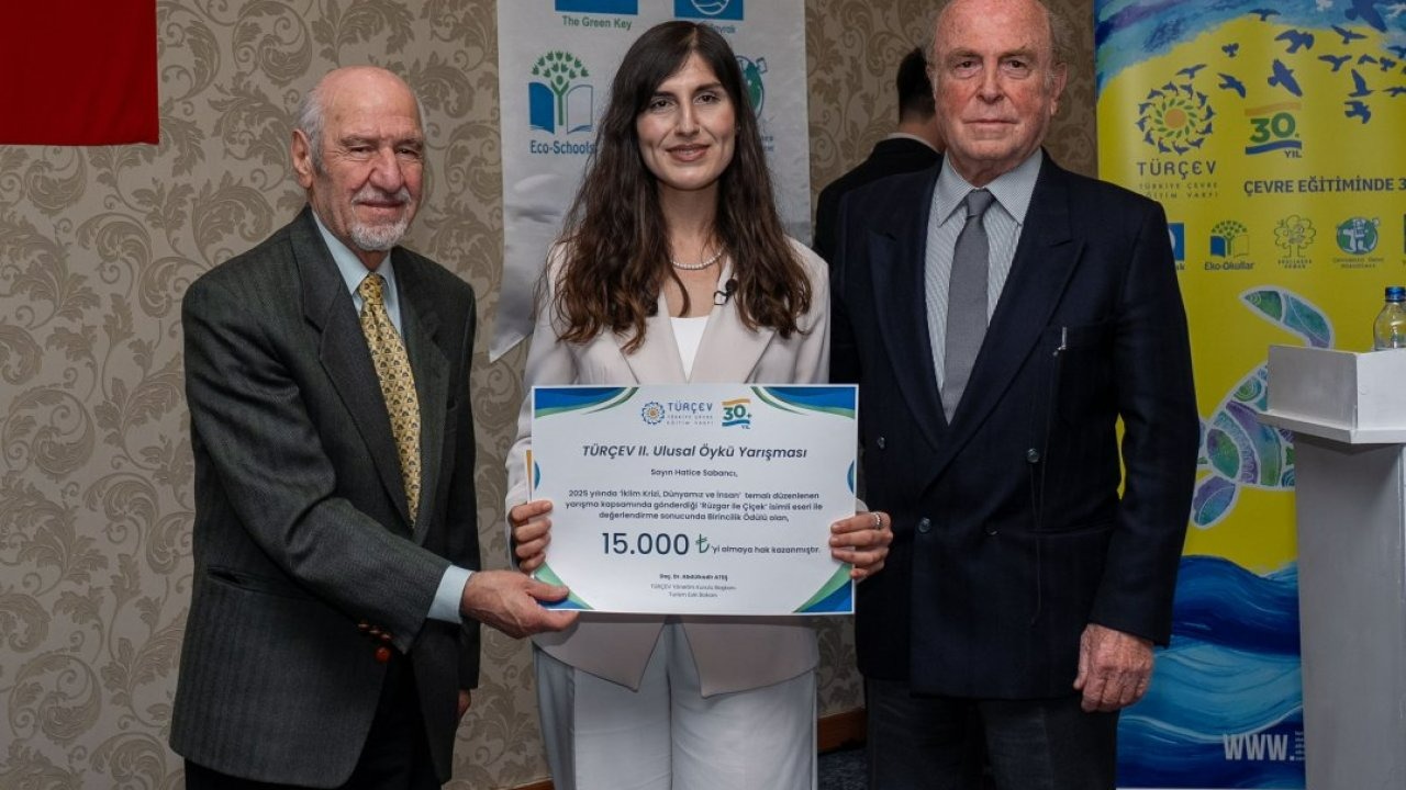 TÜRÇEV'in "İklim Krizi, Dünyamız ve İnsan" temalı öykü yarışmasında ödüller sahiplerini buldu