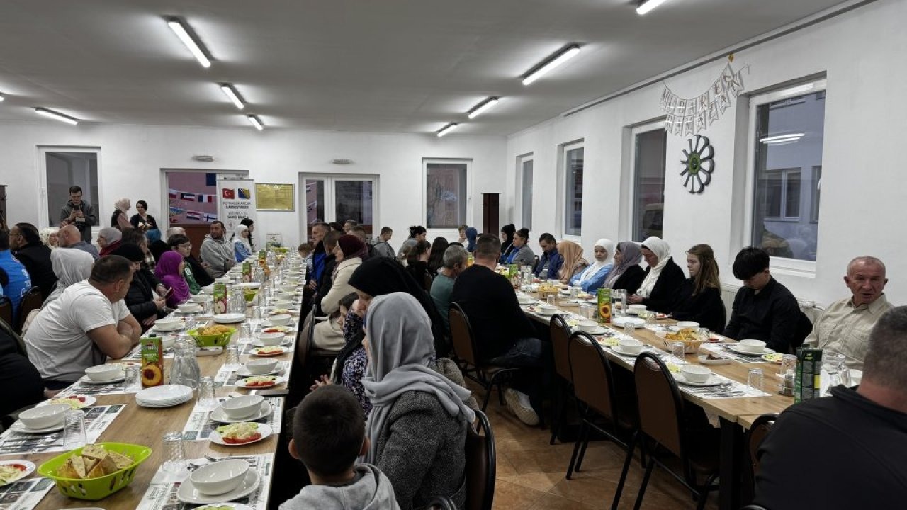 Türkiye Diyanet Vakfı, Srebrenitsa'da iftar programı düzenledi