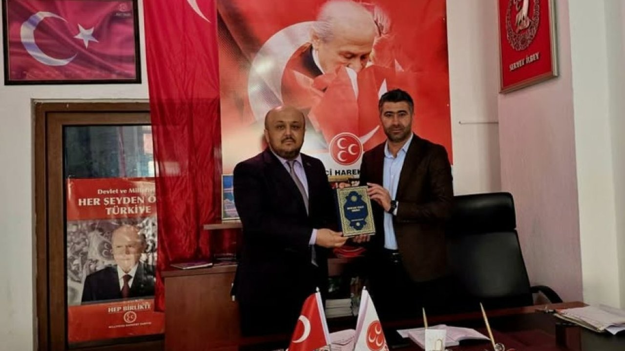 Ulaş Müftüsü İçli'den, partilerin ilçe başkanlarına ziyaret